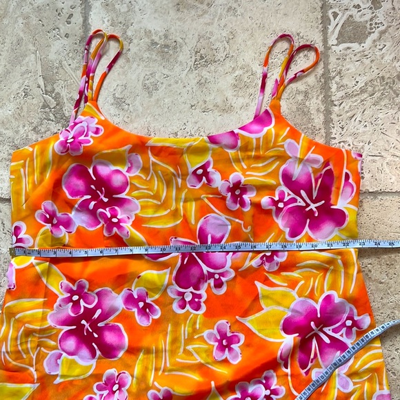 Tropical pattern vacation dress! Gorgeous! - Picture 7 of 7